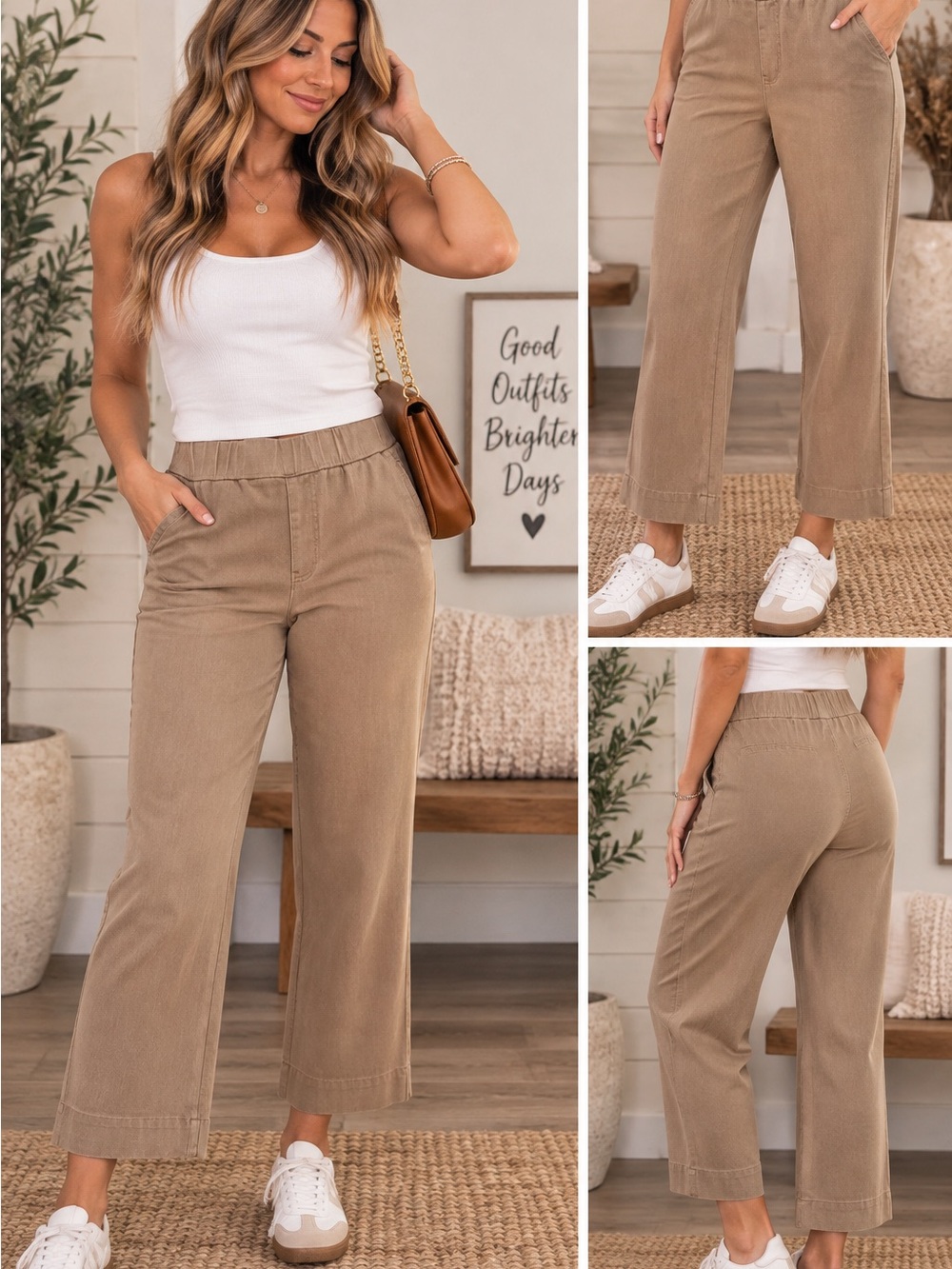 Women’s Tan flare Leg Jeans new without tag 🏷️ ✨ PERFECT FALL DENIM FAVORITE!